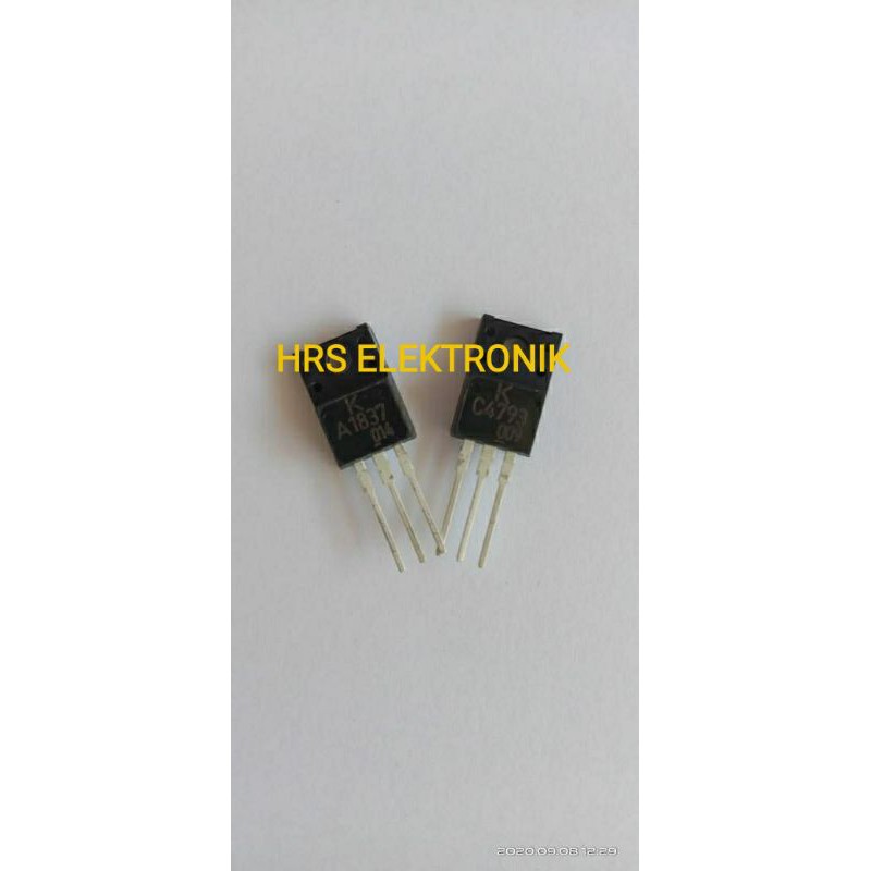 transistor A1837 C4793 no2 seri K