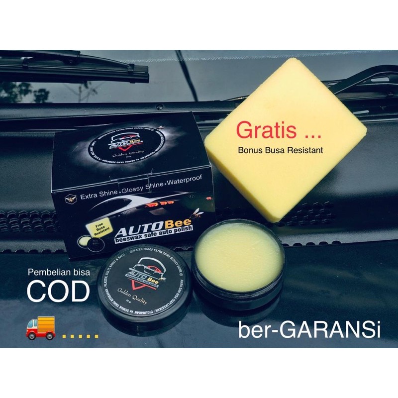 AUTO BEE ( Beeswax Cream ) poles kit motor mobil