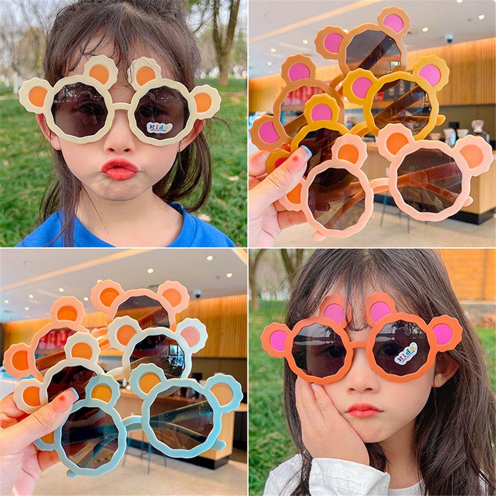 Wonder Kids Sunglasses All-match Kartun Untuk Anak Laki-Laki Perempuan Kacamata Matahari Musim Panas