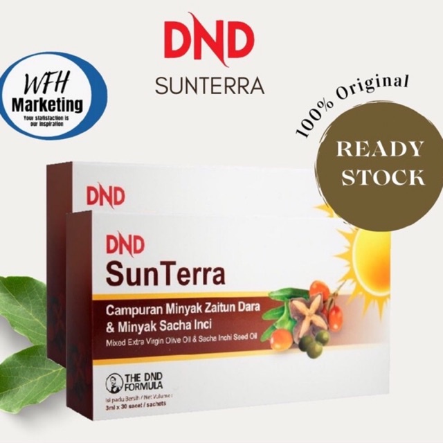 DND SunTerra by Dr Noordin Darus - Sacha Inchi + Vitamin A, D3K2 + OMEGA 3, 6, 7 & 9