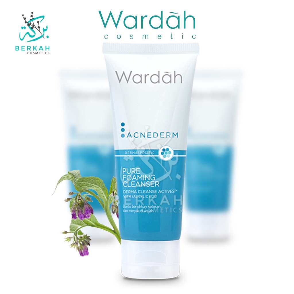 Wardah Acnederm Pure Foaming Cleanser 60 ml