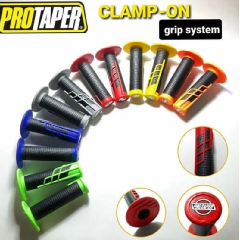 Grip handgrip Motor Protaper 2 tone universal Stang Vixion Versa cb150R klx Dll