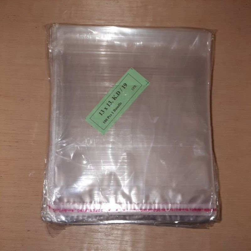 Plastik OPP 13x13