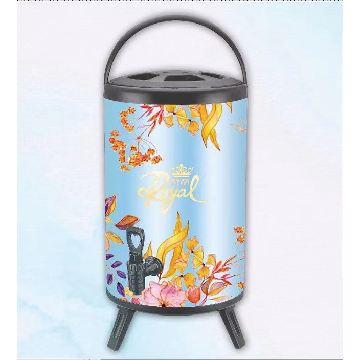 Milk Tea Bucket 10 Liter MOTIF - Dispenser Air Serbaguna 10 Lt