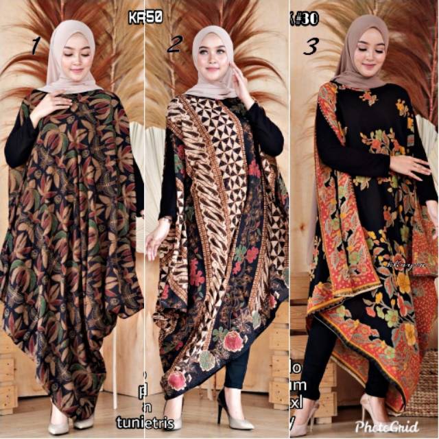 Kaftan Asimetris Katun Premium Maxy Dress Ori | Shopee ...