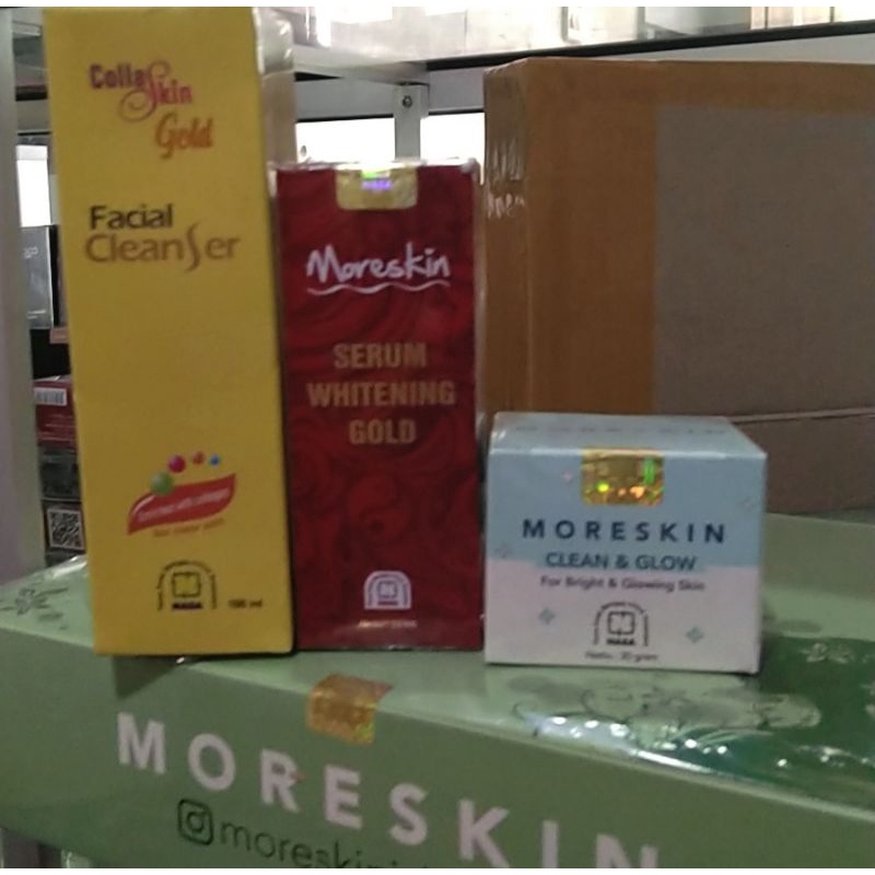 Moreskin Paket Glowing Lengkap