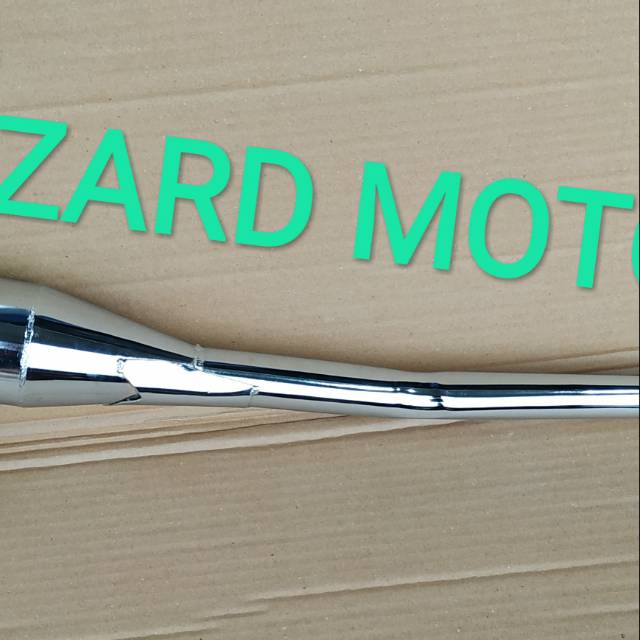 Knalpot racing suzuki smash-shogun 125-shogun new 110-suzuki Arashi model chroom