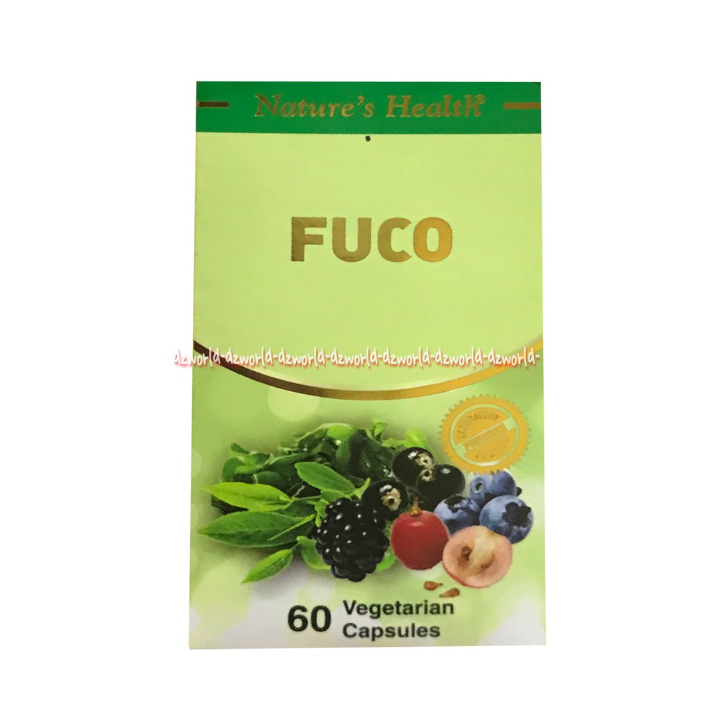 Fuco Nature Health Suplemen Untuk Antioksidan &amp; Penyakit Kanker Isi 60 Kapsul