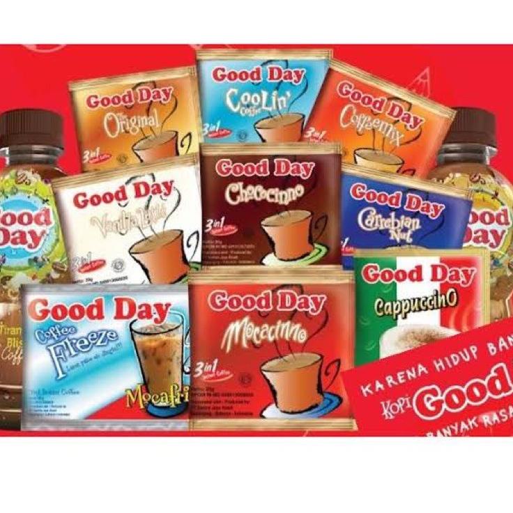 

Untuk Anda- Kopi Good Day renceng /mocacino/cappuccino/freeze (10pcs)