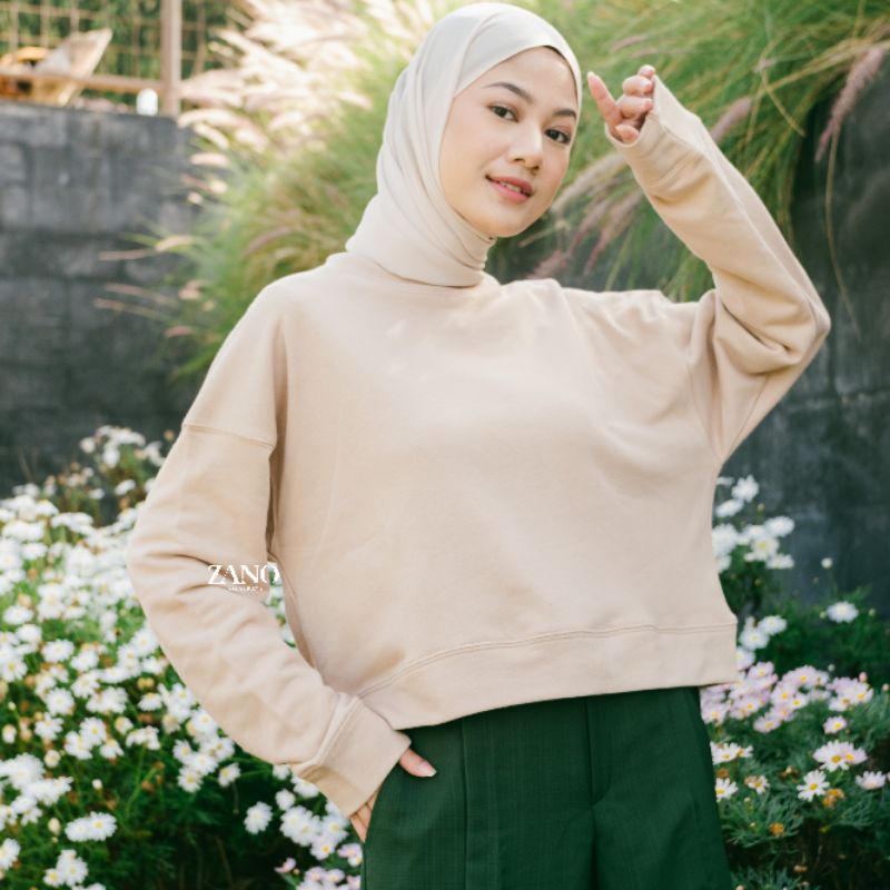 ZANO BASICS Sweater Crop Keyra