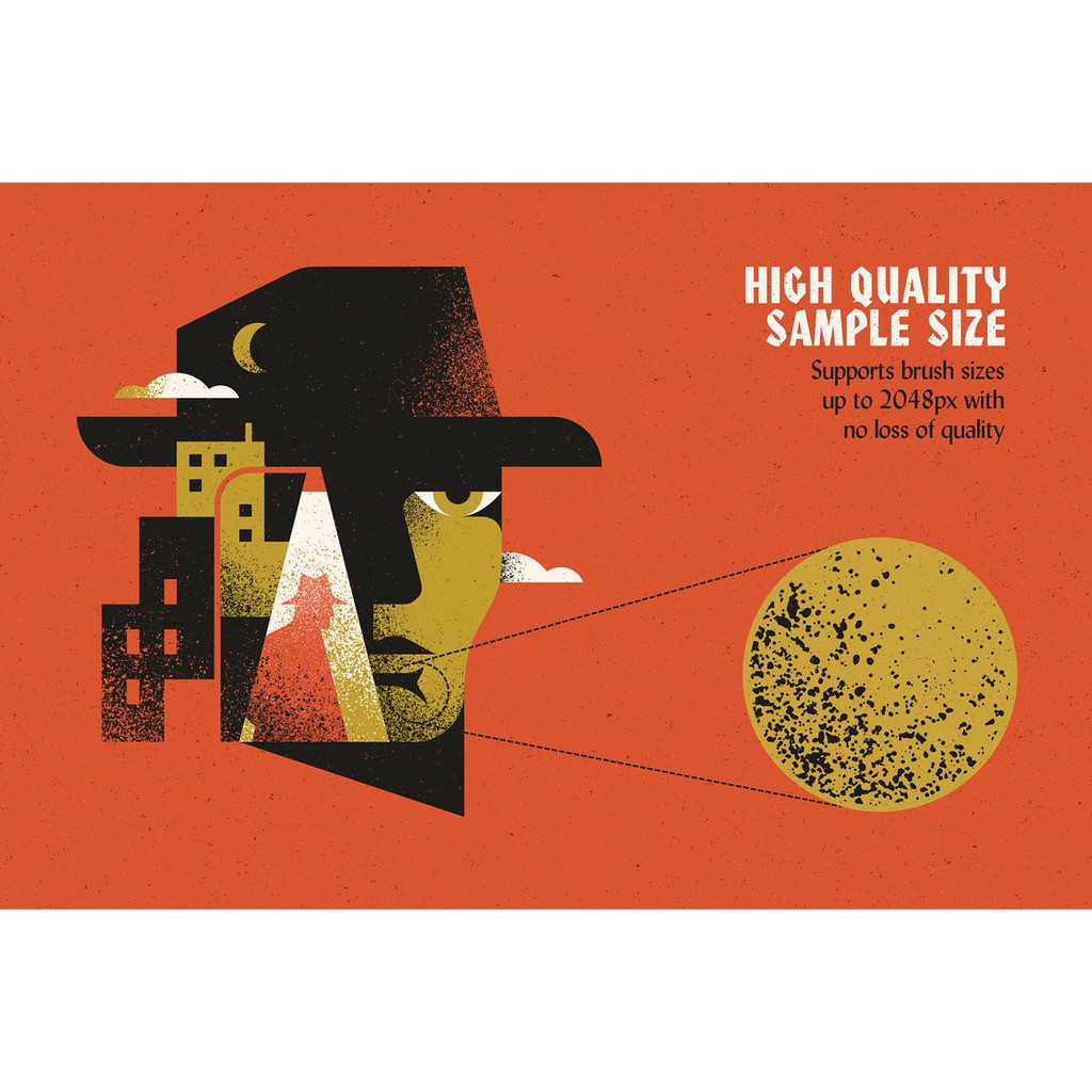 Procreate Brush - Grain Shader Brushset For Procreate