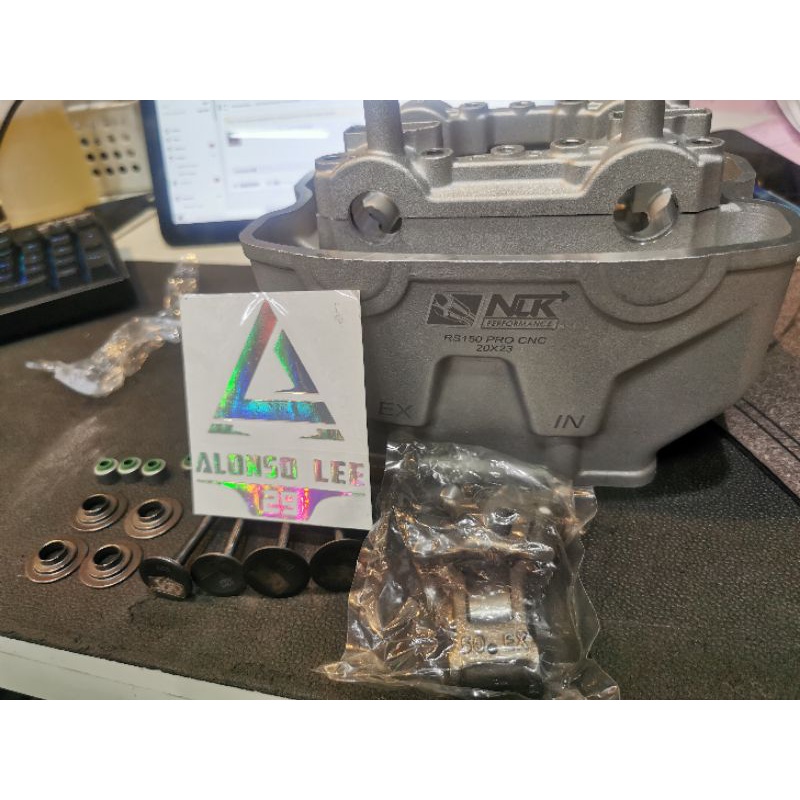 head cnc porting NLK racing honda cbr gtr Sonic 150 25 22 / 23 20