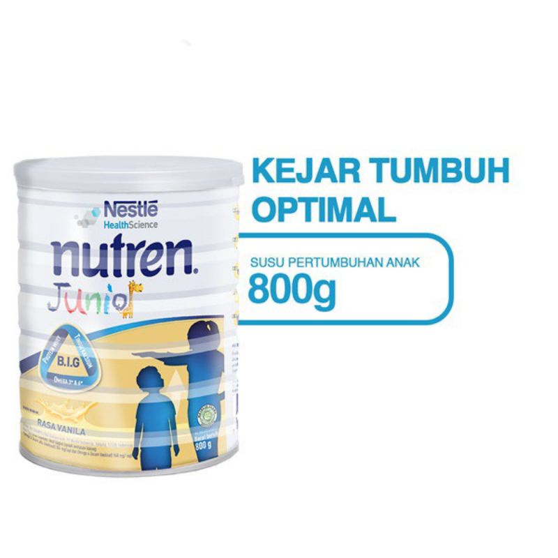 NESTLE NUTREN JUNIOR VANILA 800 G SUSU PERTUMBUHAN ANAK