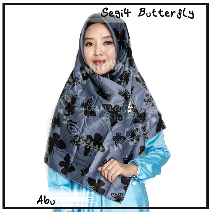 Alantasik - Segi Empat Butterfly velvet R.35