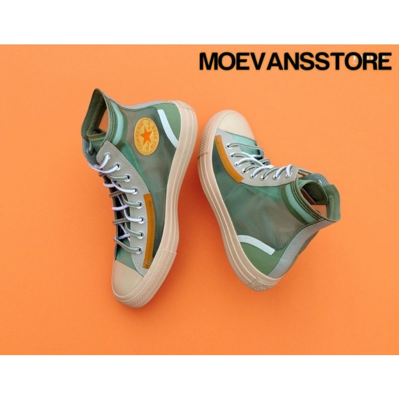 translucent mesh converse