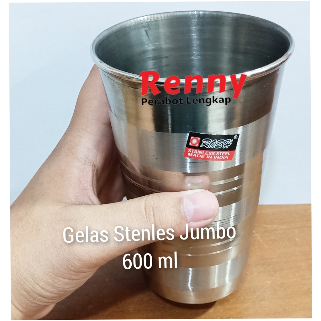 GELAS STENLES ROSH JUMBO