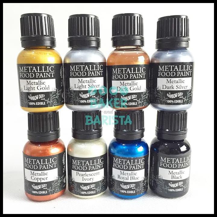 

Rainbow Dust Metallic Food Paint