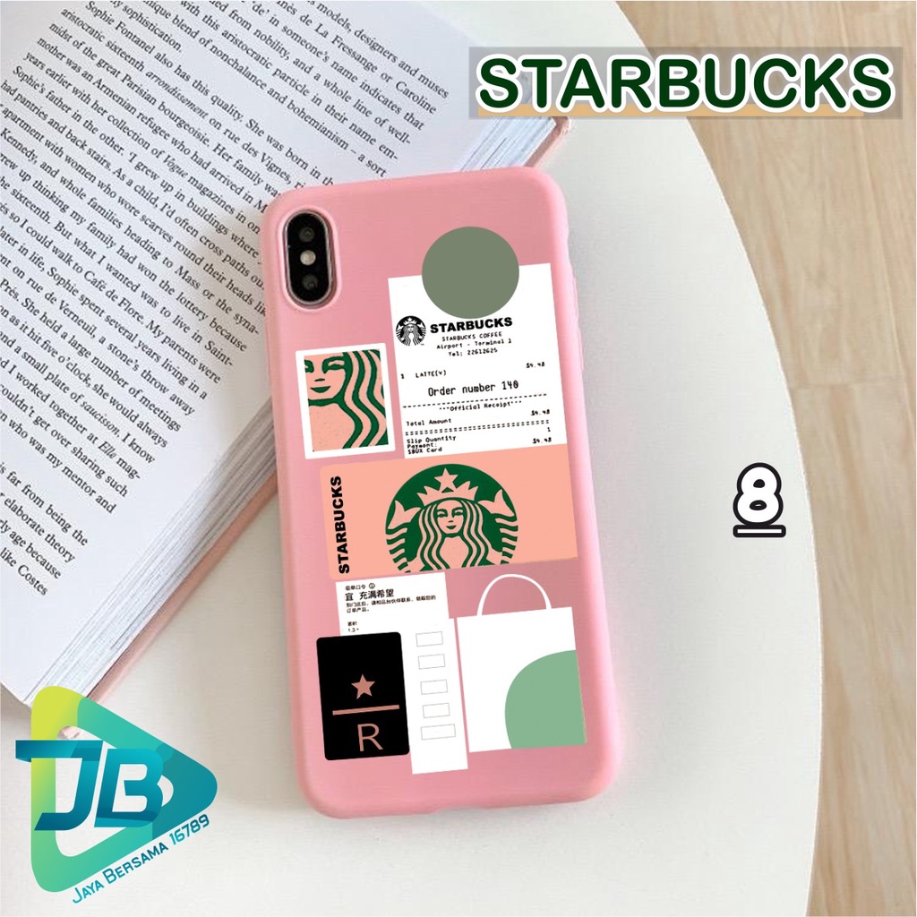 SOFTCASE KOPI ST4RBUCKS OPPO VIVO XIAOMI SAMSUNG REALME IPHONE ALL TYPE JB4850