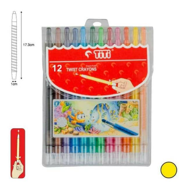 

12 Titi Twist Crayon
