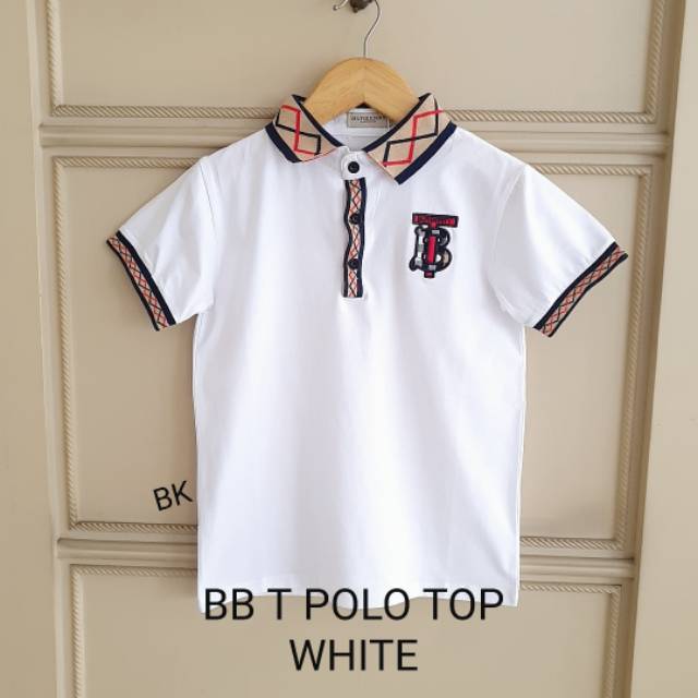 KAOS POLO ANAK IMPORT MOTIF BB HITAM KUNING MERAH PUTIH BAHAN ADEM KUALITAS BAGUS