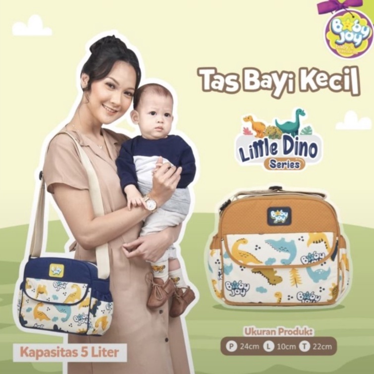 7.7 SALE !!! Baby Joy Tas Bayi Kecil Little Dino Series - BJT1039 Termurah Lucu