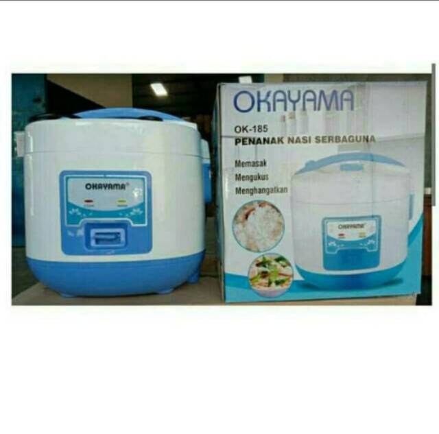 Okayama , OK-185 Magicom , Magig Com ,  Rice cooker , Menanak ,  Penanak nasi 1,8 liter