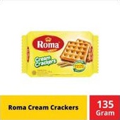 ROMA Cream Crackers105Gr [ KEMASAN WARNA KUNING ]