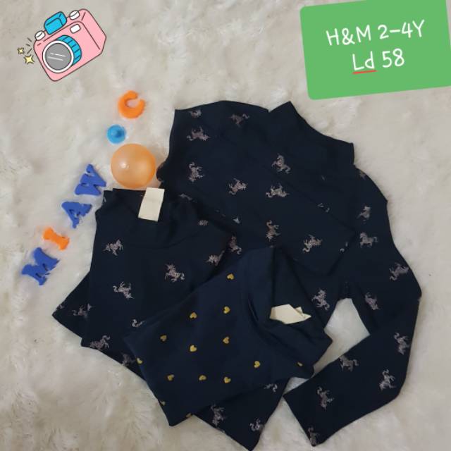 KAOS H&M CEWEK /KAOS BRANDED