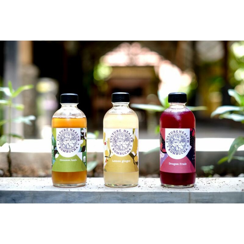 

KOMBUCHA(teh fermentasi rasa jahe dan lemon)
