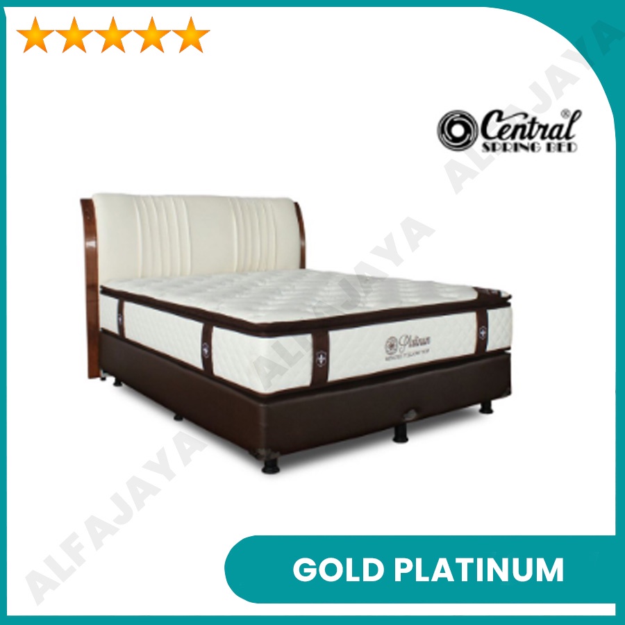 Springbed Central Gold Platinum / Kasur Central Gold Platinum - Central Springbed