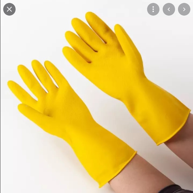 LATEX GLOVES / SARUNG TANGAN LATEX / HOUSEHOLD GLOVES