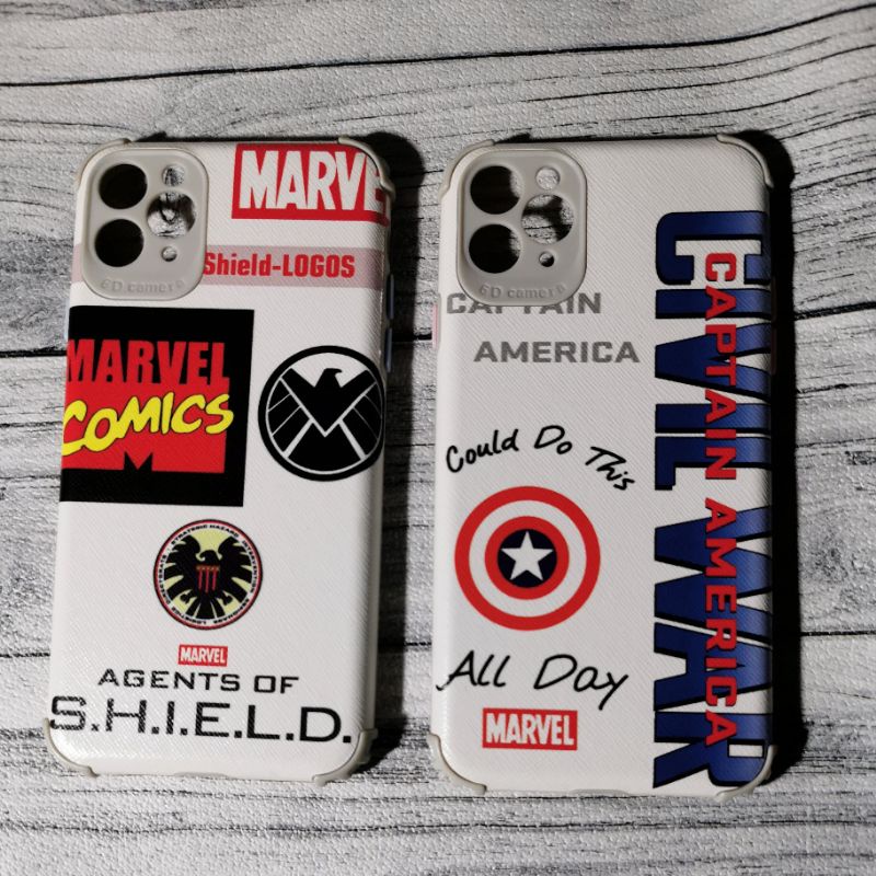 Softcase overseas iphone 11 pro max Marvel word