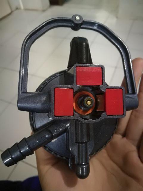 Regulator Winn Gas W-900 M Regulator Gas Lpg Pengaman Triple Lock Dan Meteran W900m
