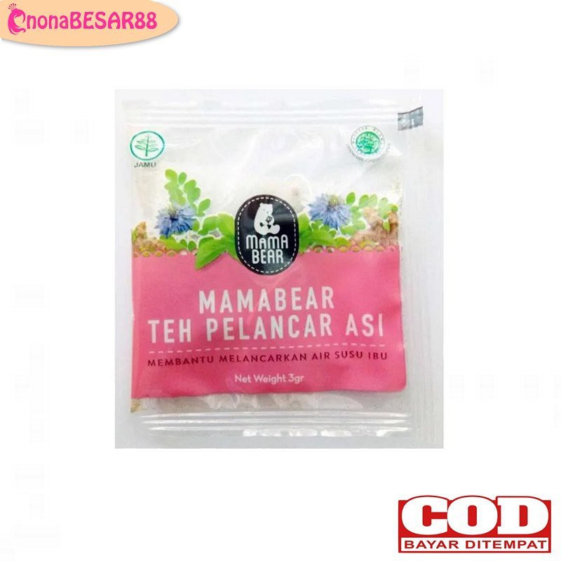

1SACHET Mama Bear Teh Celup Pelancar ASI Original