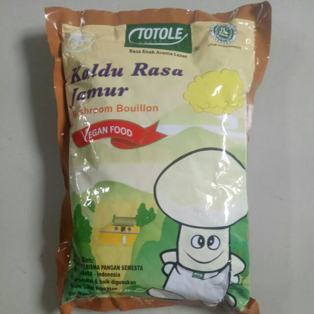 Kaldu Jamur TOTOLE vegetarian/vegan  pack 200gr / 400gr