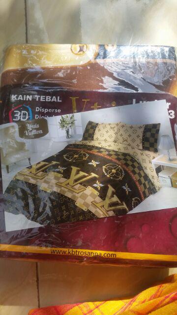 Id. Sprei 3d Queen New Vito Motif  Louis