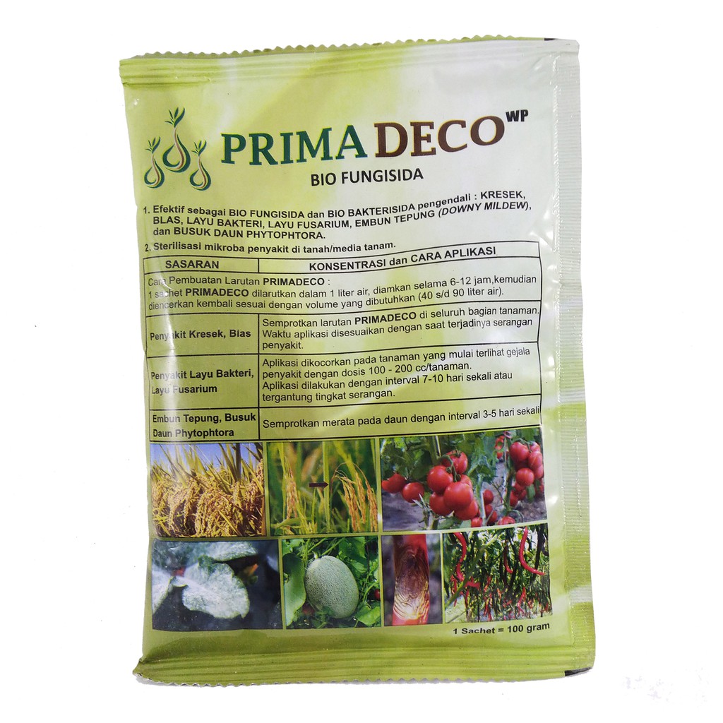 Bio Fungisida Prima Deco 100gram