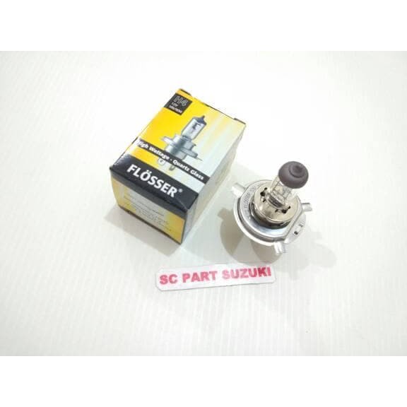 Promo      bohlam lampu depan suzuki H4 flosser 90/100