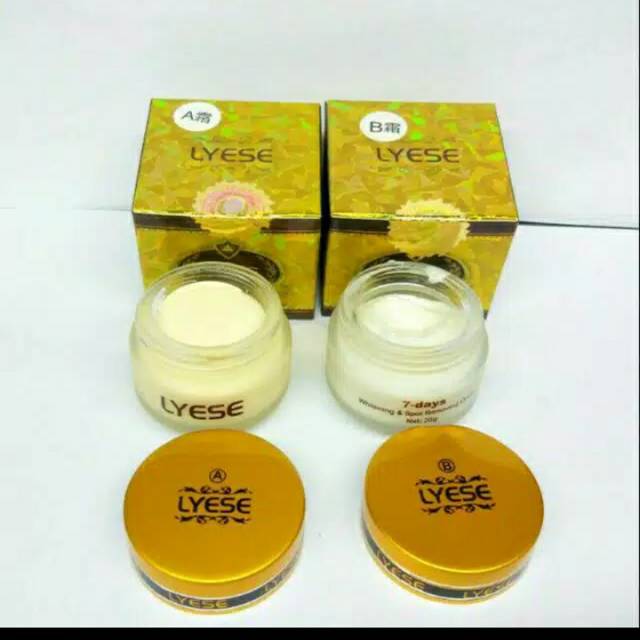 PAKET CREAM LYESE ORI 2IN1