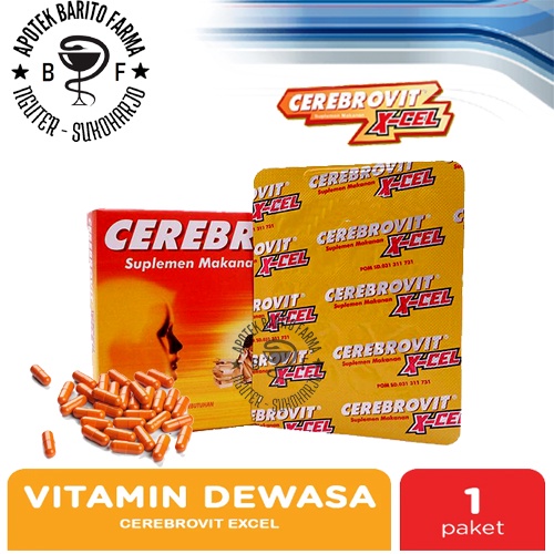 Cerebrovit X-Cel 10 Kapsul
