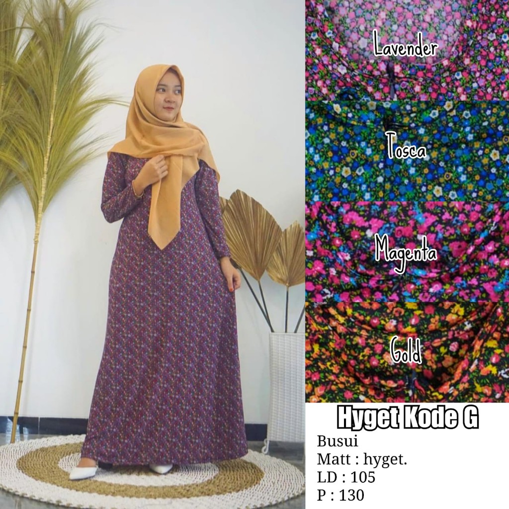 GAMIS HYGET(BUSUI) GAMIS MURAH !!!HRGA GROSIR