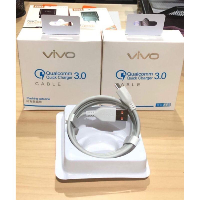 KD KABEL DATA VIVO ORIGINAL QUALCOM 3.0A MICRO &amp; TIPE C