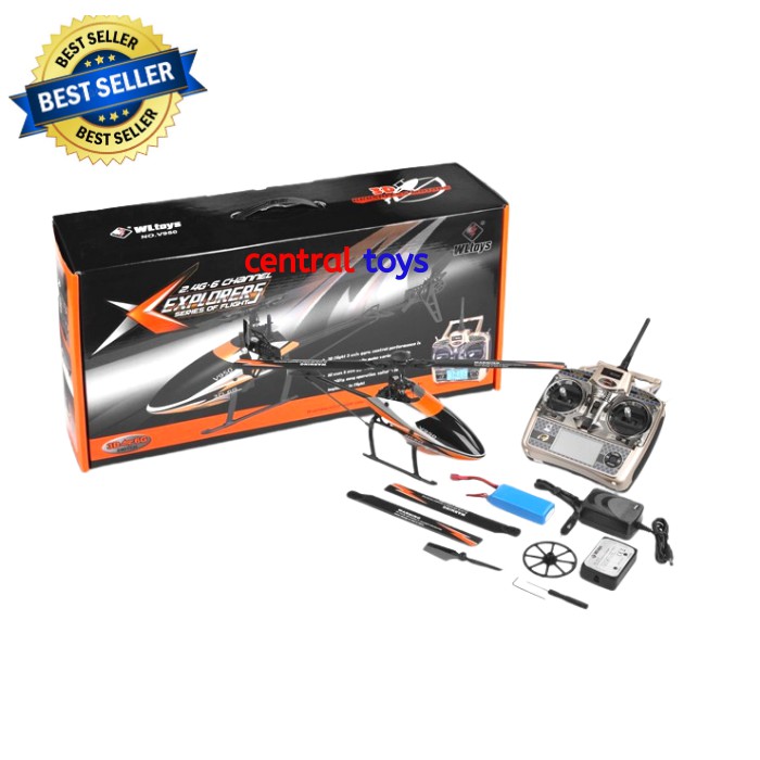 WL V950 RC helicopter WL TOYS V950 6 ch brushless motor V walkera V450