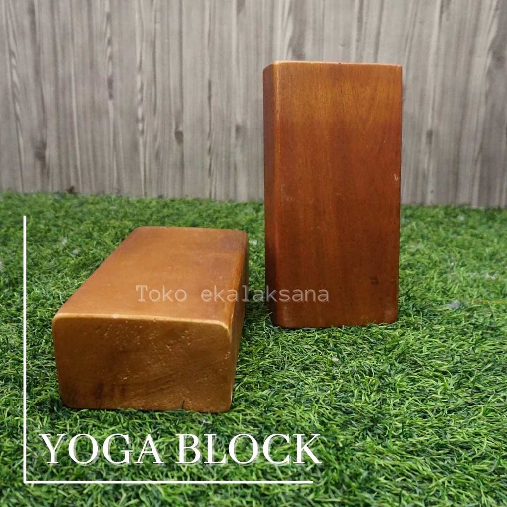 BALOK YOGA - YOGA BLOCK - BALOK YOGA IBU HAMIL - BALOK YOGA KAYU - ALAT YOGA