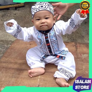  BAJU  KOKO  ANAK  LAKI PUTIH PAKAIAN ANAK  COWO MUSLIM  BAJU  