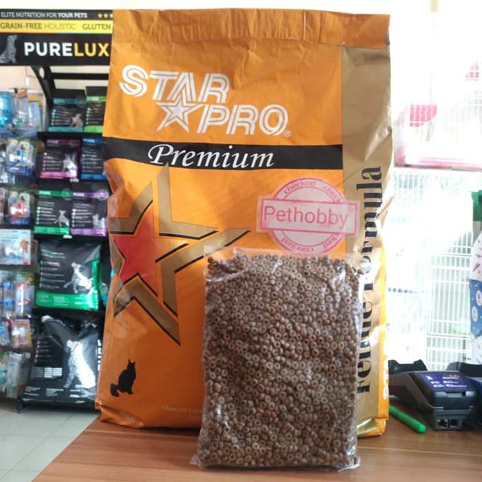 Makanan Kucing Kiloan/Curah Starpro 800gr