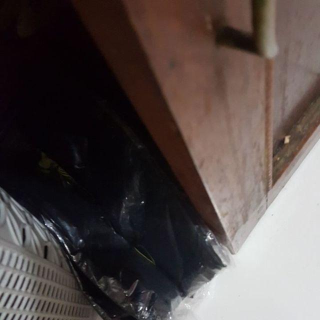 (300 Gr) Hsi Kantong Plastik Kresek Loco Hitam Tipis Ekonomis 28 X 48 50 Pcs