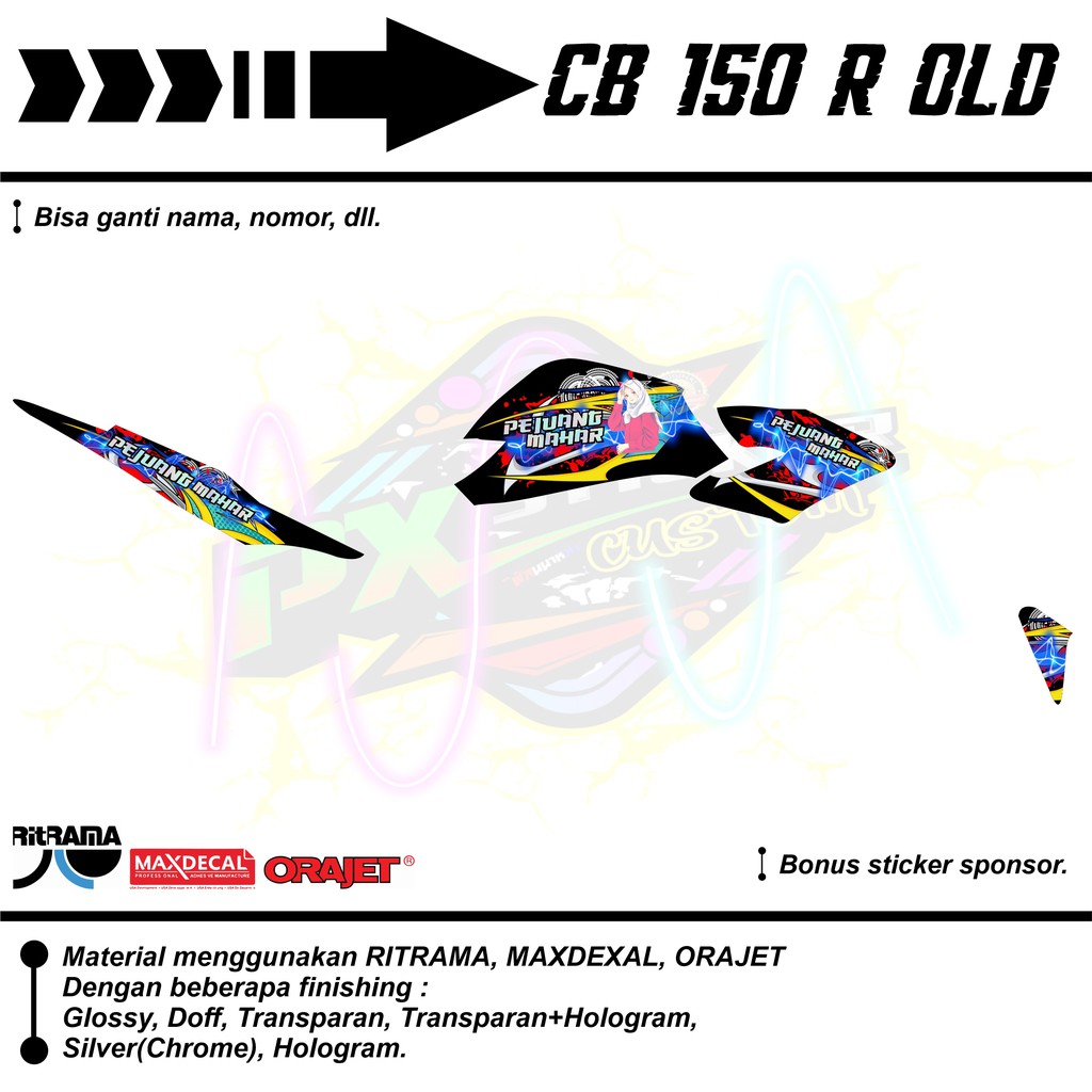Striping  Custom CB 150 R Old