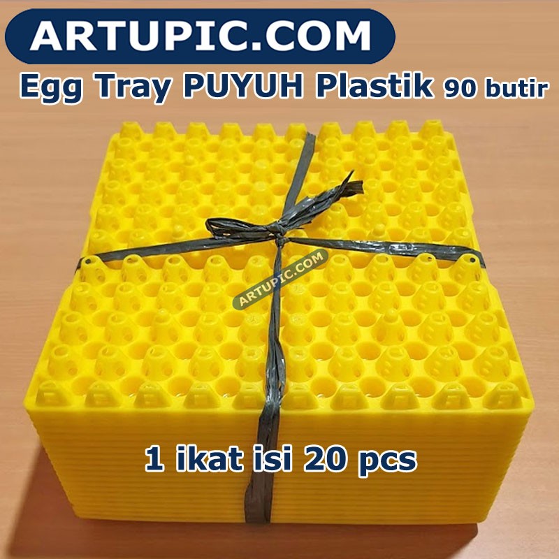 Egg Tray Puyuh Rak Tetas Tempat Telur Burung Puyuh Plastik