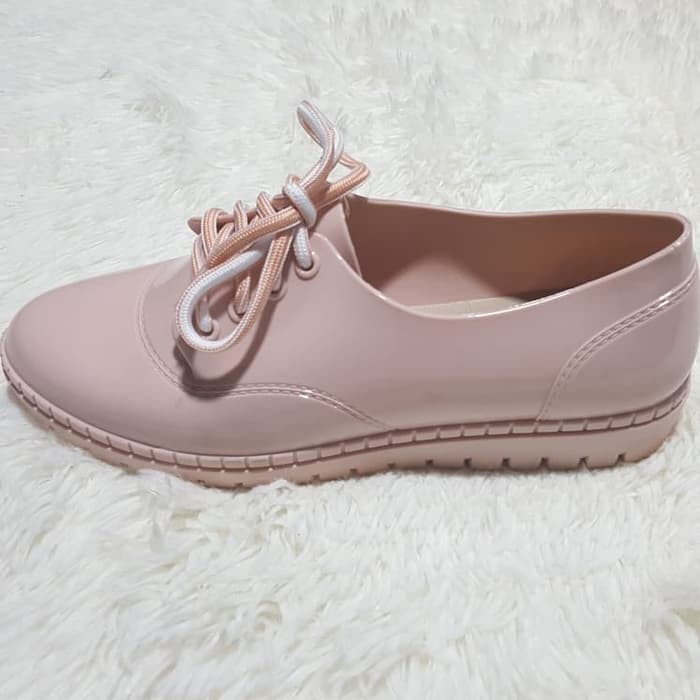 Jelly shoes sneakers bara bara kets sepatu wanita tali import DD1901